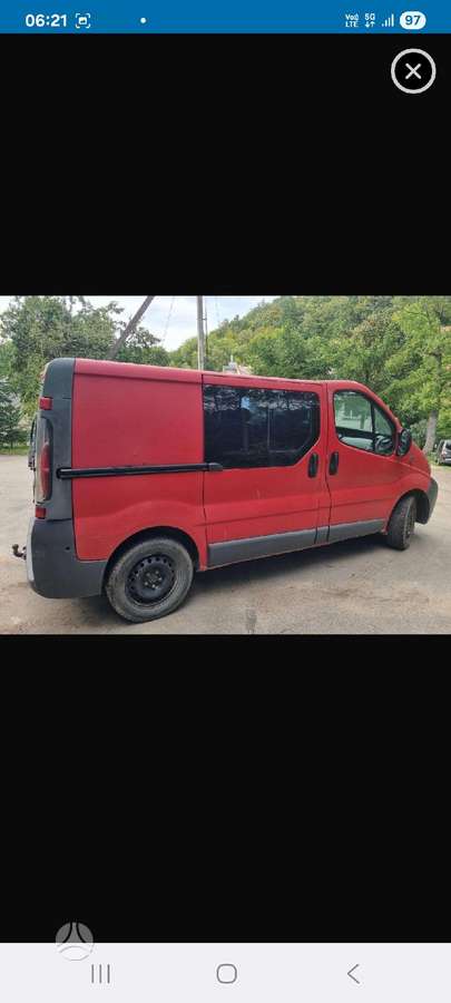 Renault Trafic, грузовые микроавтобусы