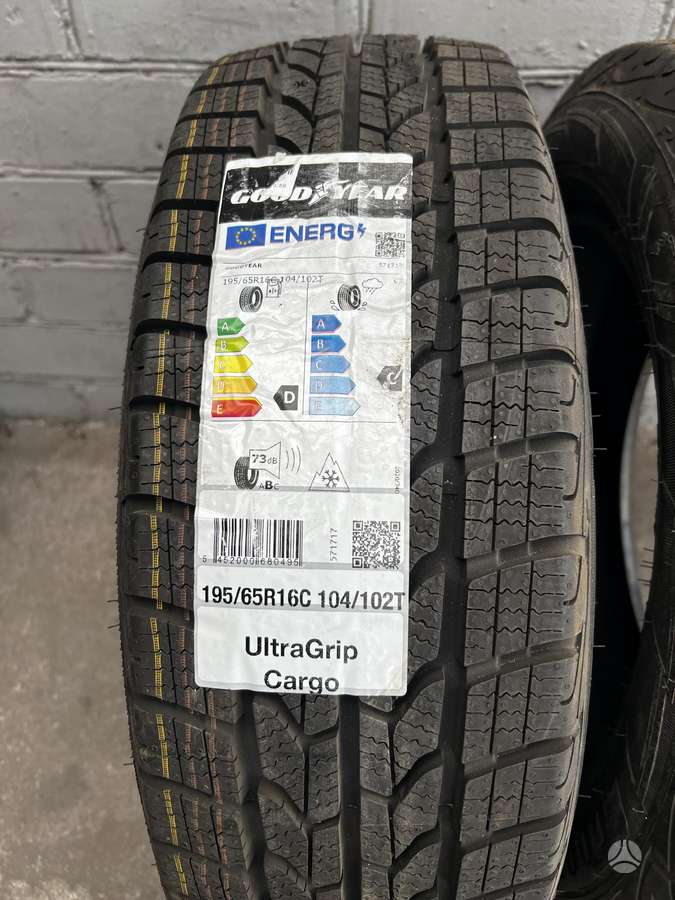 Goodyear UltraGrip Cargo, winter 195/65 R16