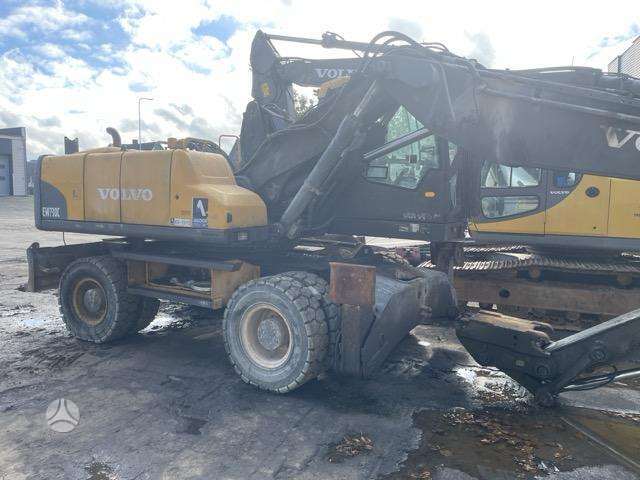 Volvo EW230C dalimis, excavator