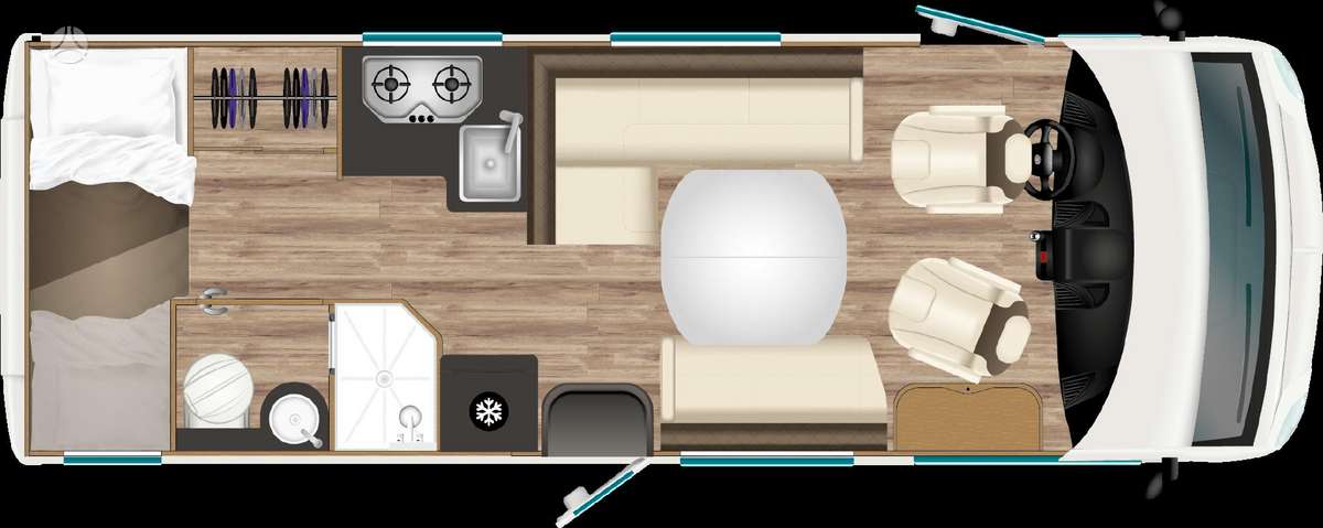 Itineo SBD700, campers
