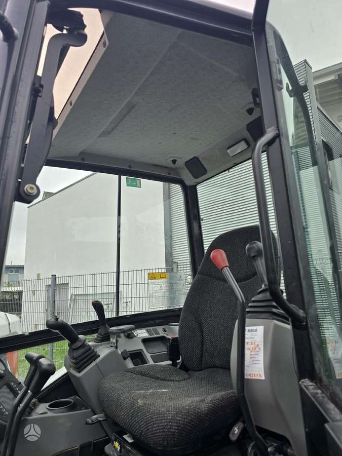 Bobcat E 34, mini ekskavatoriai