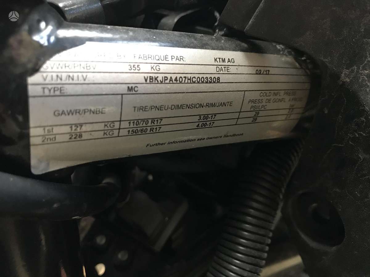 KTM Duke, superbikes
