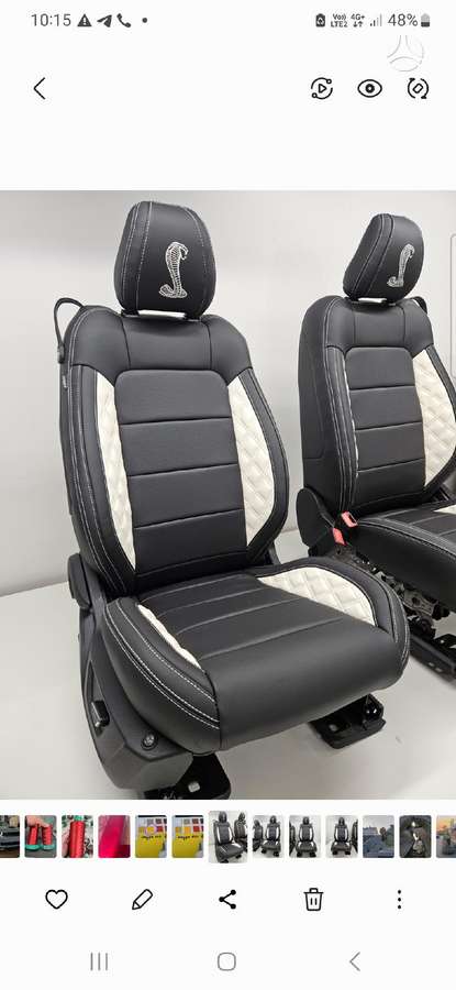 Ford Mustang детали салона