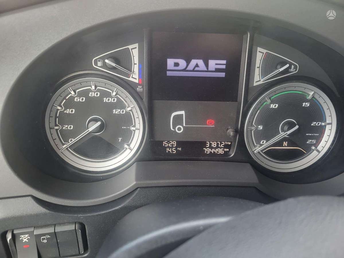 DAF XF 480 MEGA, 2 miegamosios vietos