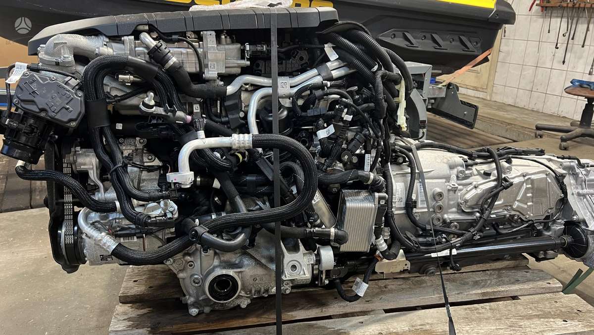 BMW X7, B57, variklis