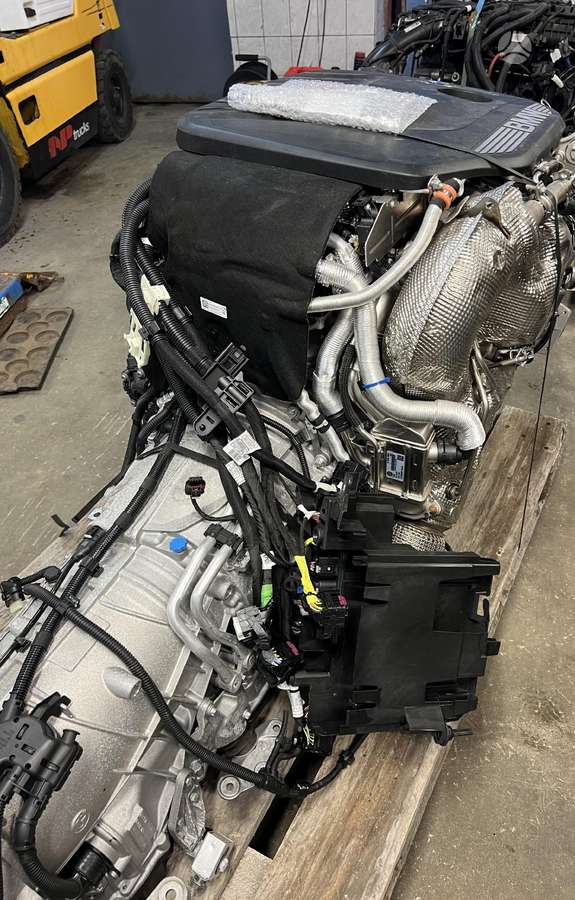 BMW X7, B57, двигатель