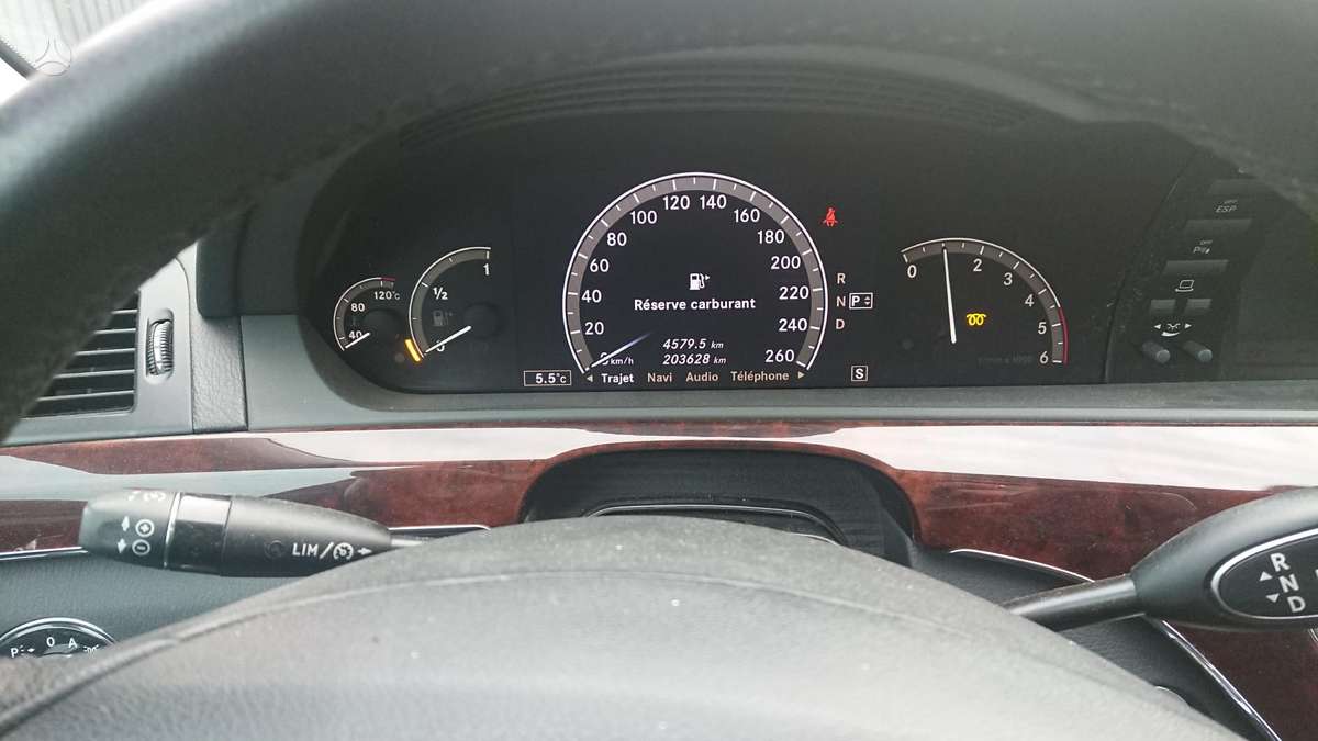 Mercedes-Benz S klasė dalimis