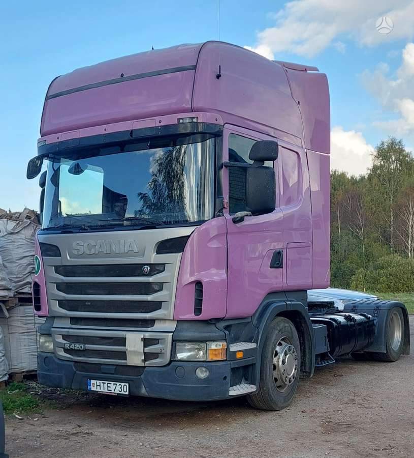 Scania R420 LA4x2 RETARDER, double sleeper