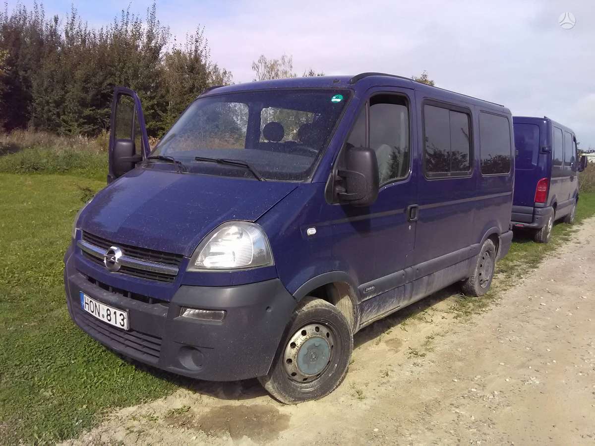 Opel Movano 2.5   88kv, passenger vans