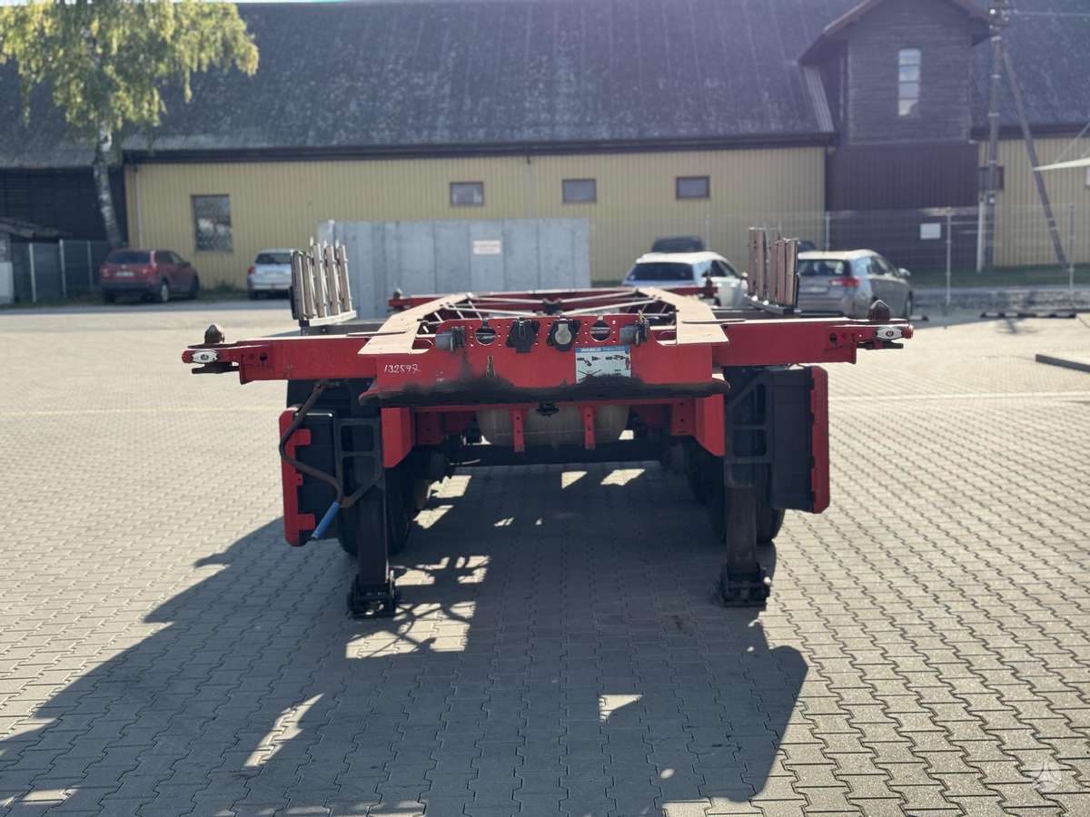 Kässbohrer MULTICONT FL/AT, konteineru