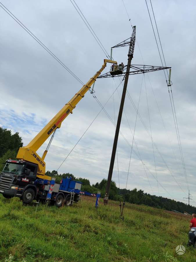 Scania P 3210, crane trucks