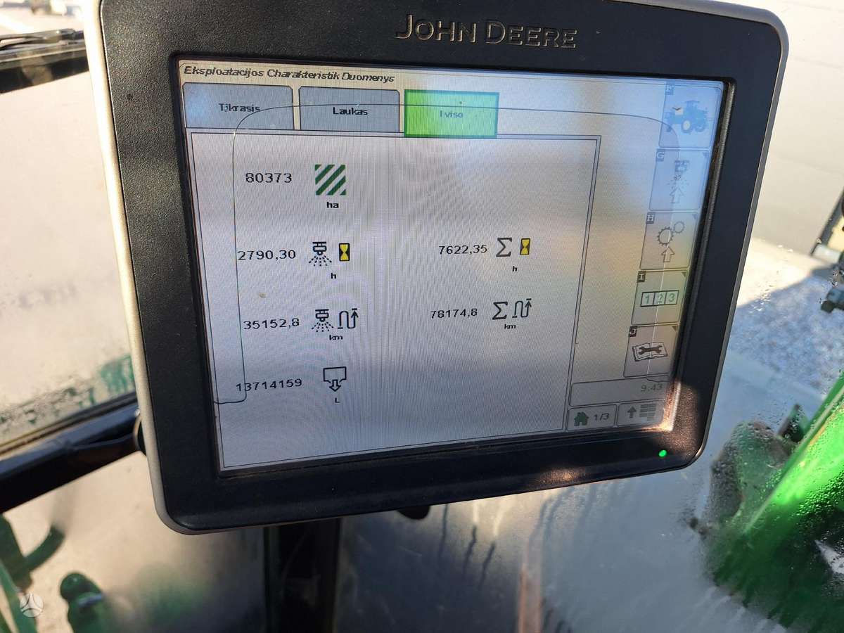 John Deere 5430i, self-propelled sprayers