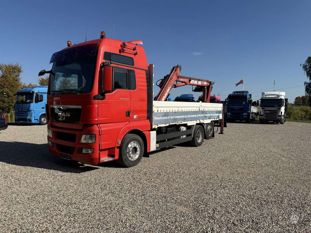 MAN TGX 26.440, с краном