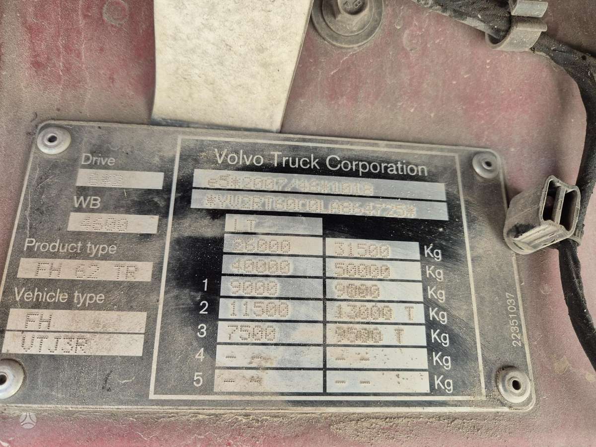 Volvo FH540, лесовозы