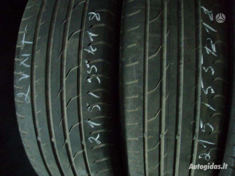 Continental, летние 215/55 R18
