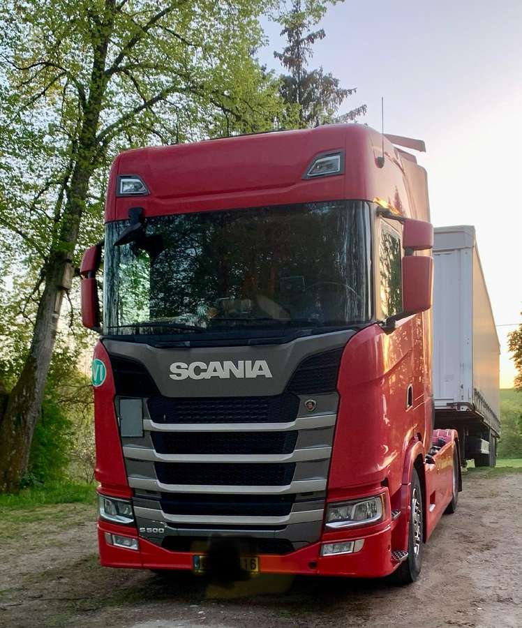 Scania S500, double sleeper