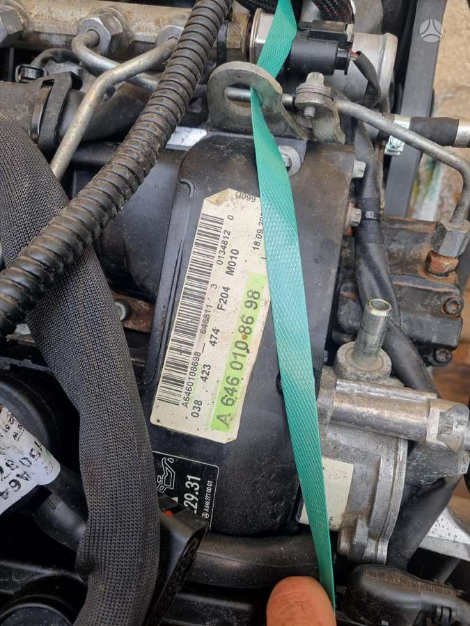Mercedes-Benz C klasė, 646811, двигатель