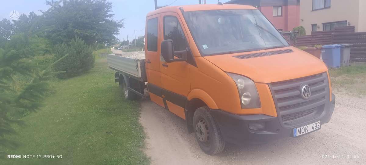 Volkswagen Crafter, dropside trucks