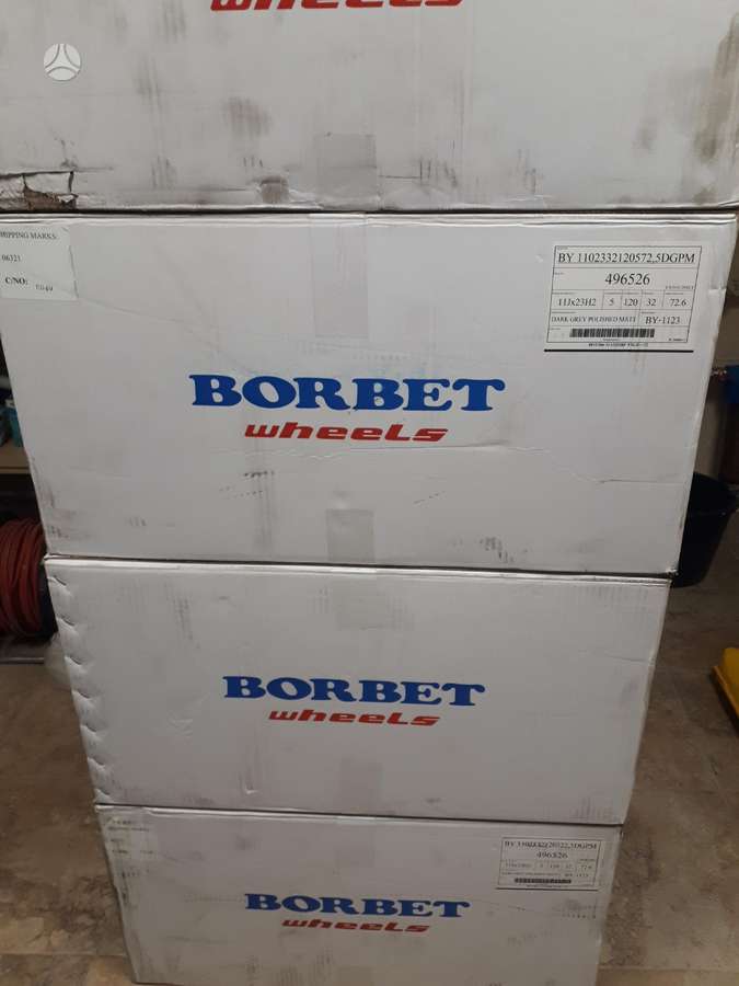 Borbet, lengvojo lydinio, R23