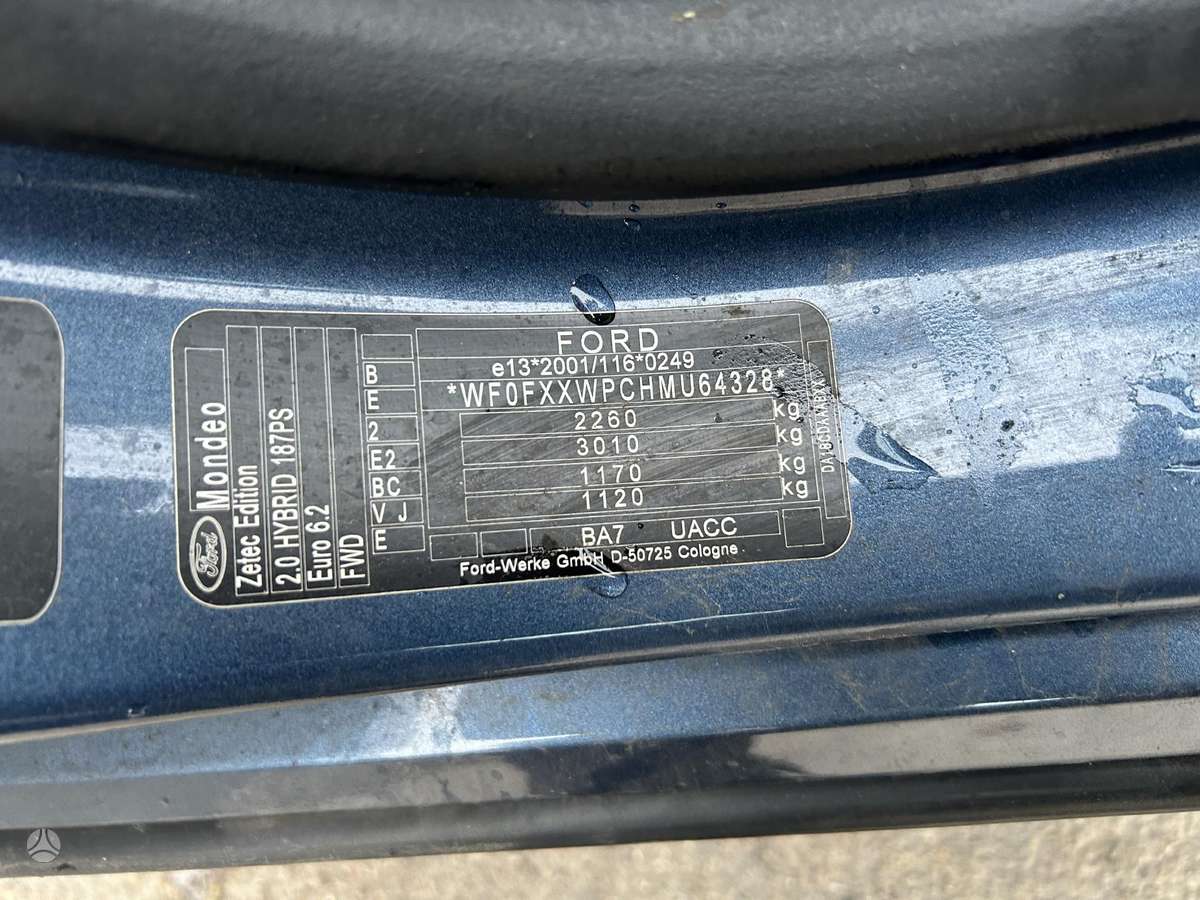 Ford Mondeo Europa