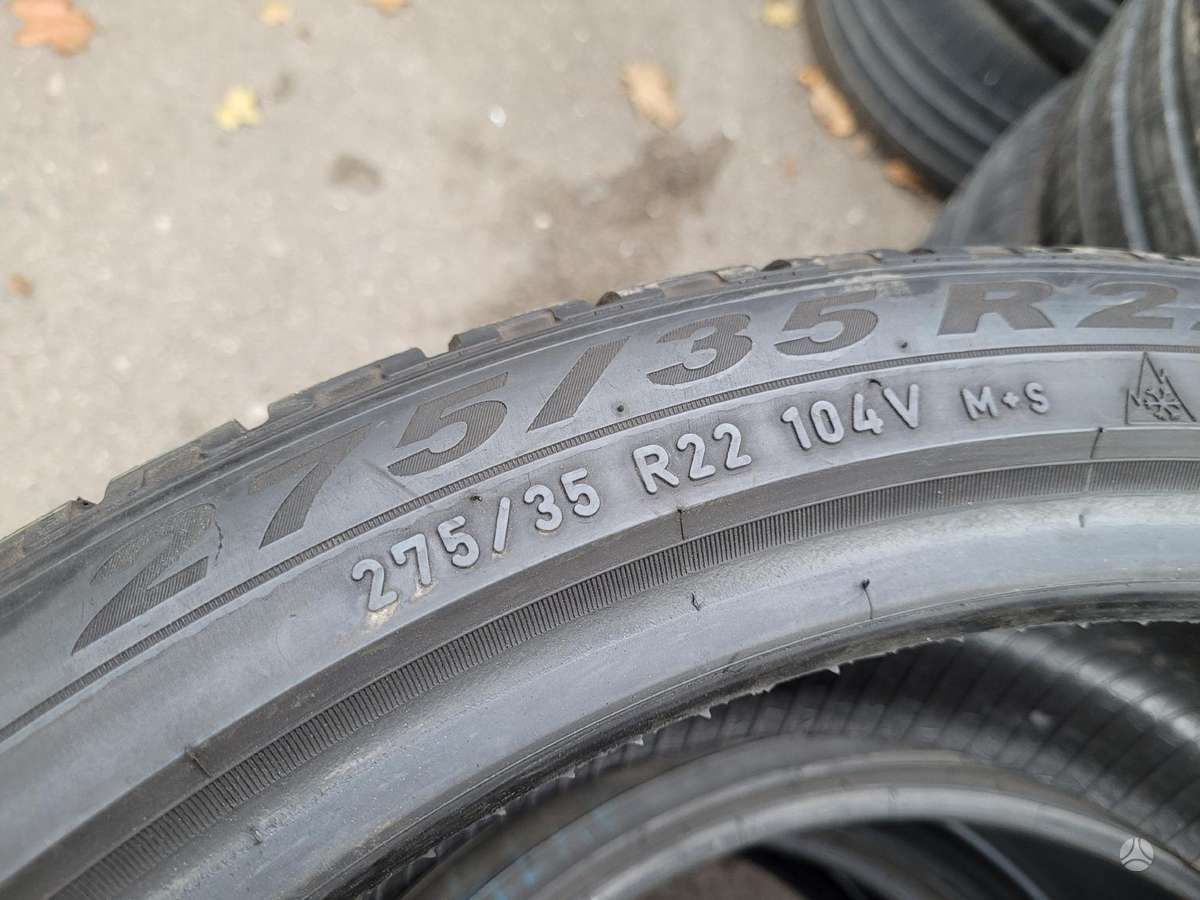 Pirelli +275/35-22, winter 315/30 R22