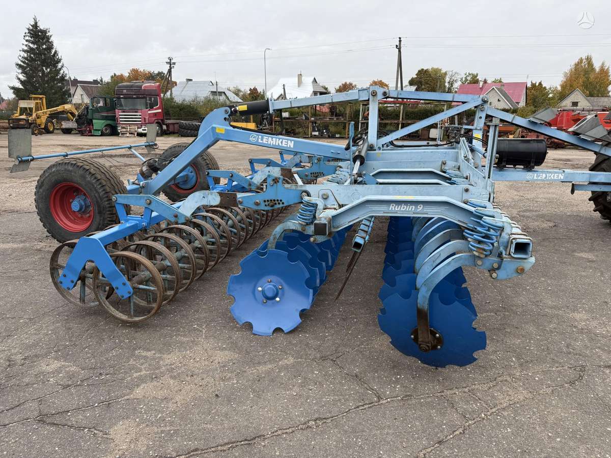 Lemken Rubin 9/600, скребки, скрубберы