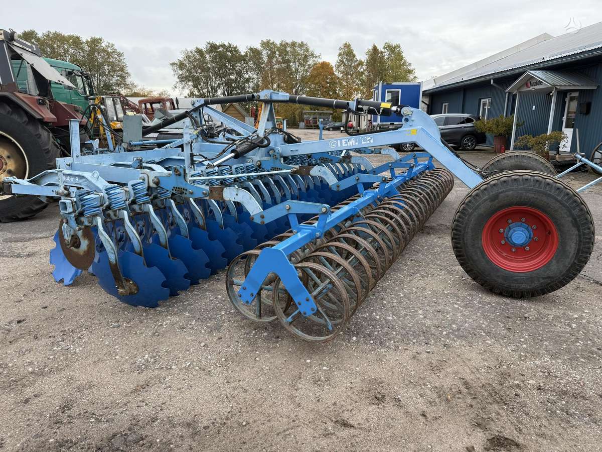 Lemken Rubin 9/600, скребки, скрубберы