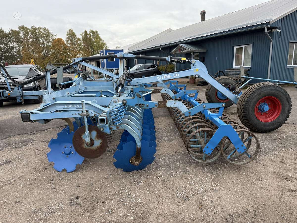 Lemken Rubin 9/600, скребки, скрубберы
