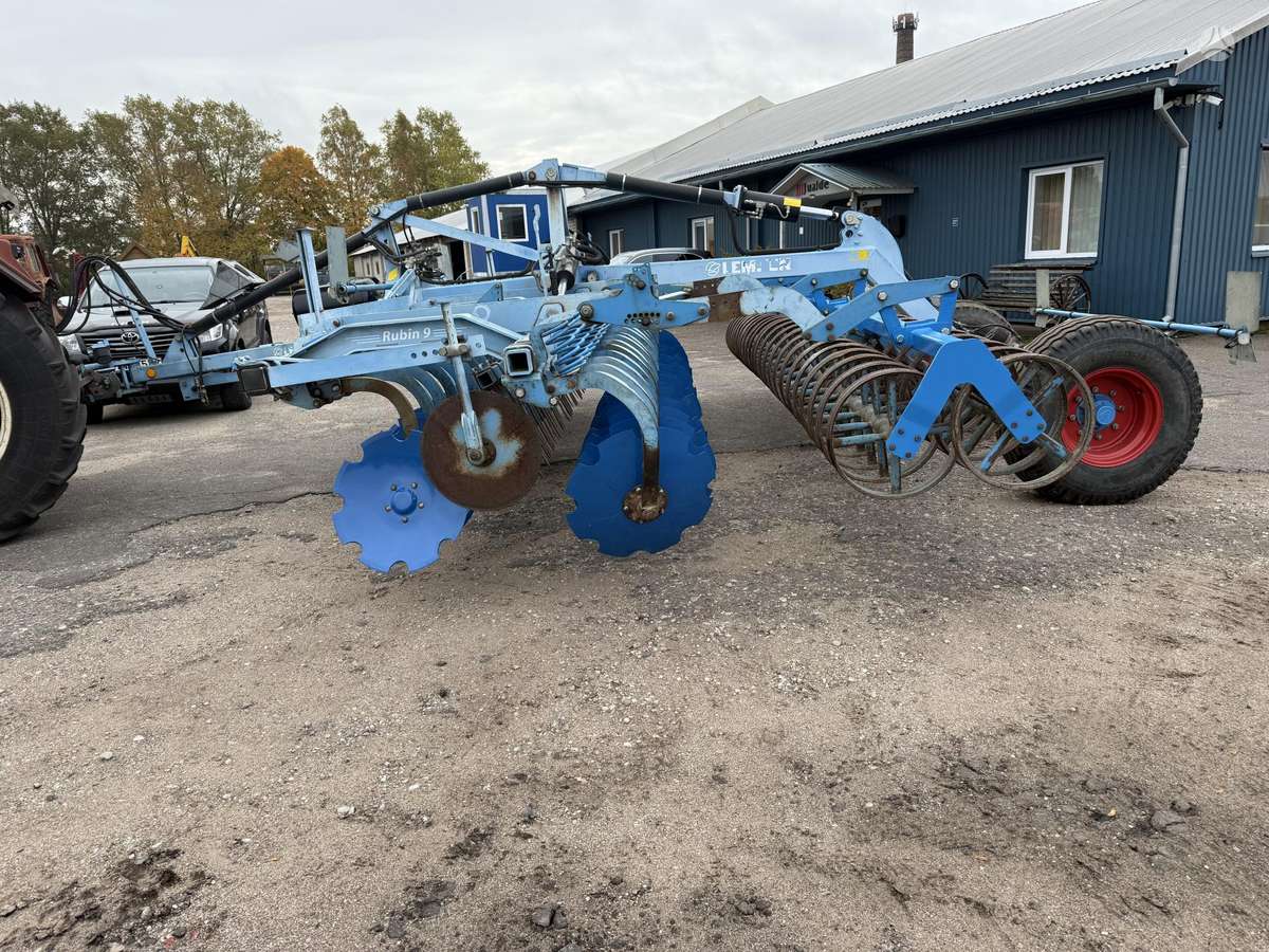 Lemken Rubin 9/600, скребки, скрубберы