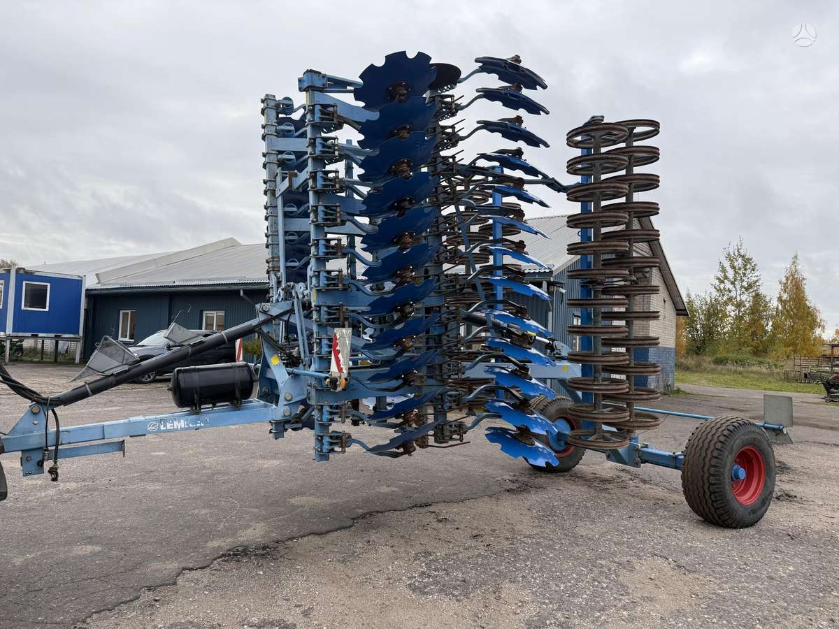 Lemken Rubin 9/600, scrapers, scrubbers