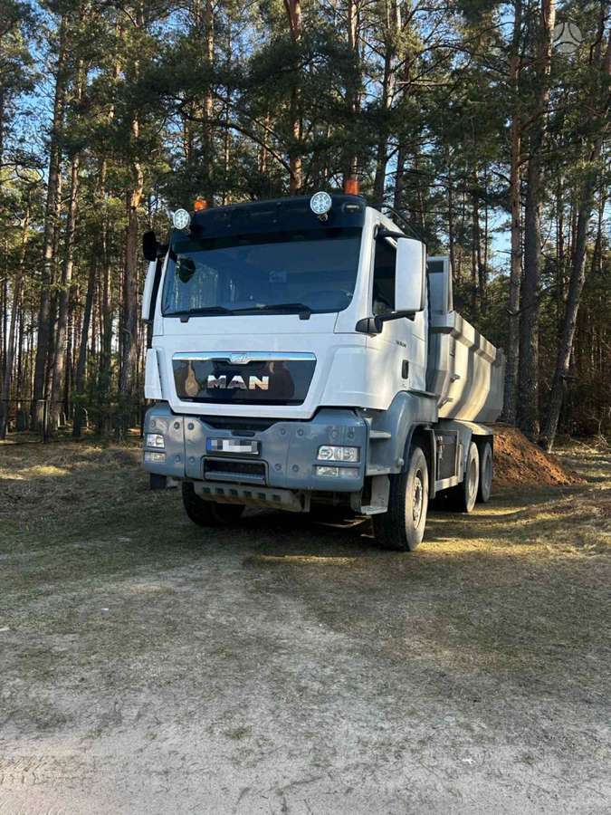 MAN TGS, dumpers / tippers
