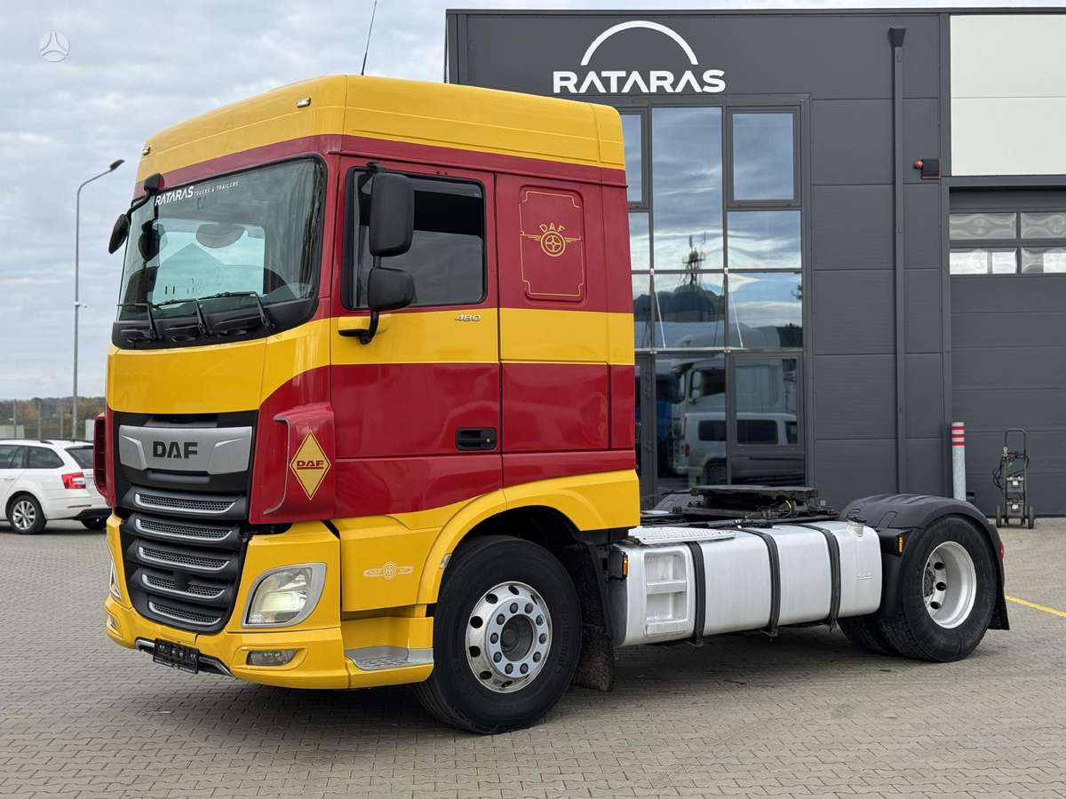 DAF XF480 RETARDER/ALCOA, double sleeper