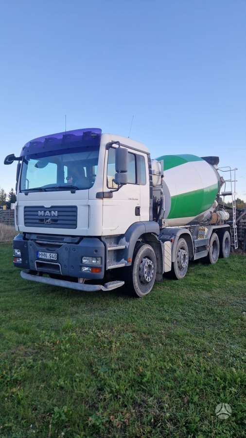 MAN Tga, concrete mixer trucks