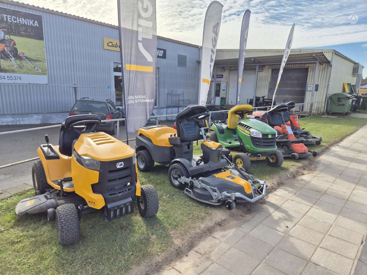 Husqvarna Stiga, garden tractors