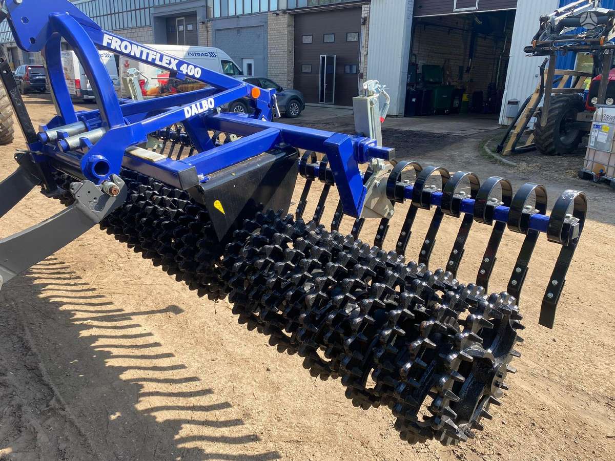 Dalbo Frontflex 400, dirvos tankinimo, lyginimo volai