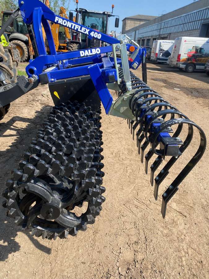 Dalbo Frontflex 400, compacting, leveling rollers