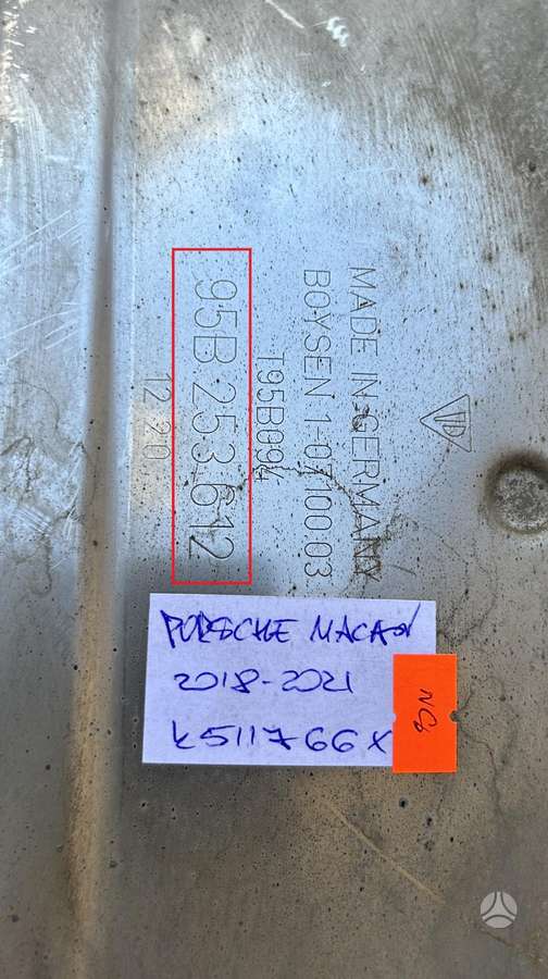 Porsche Macan, 95B253612, Cen28458