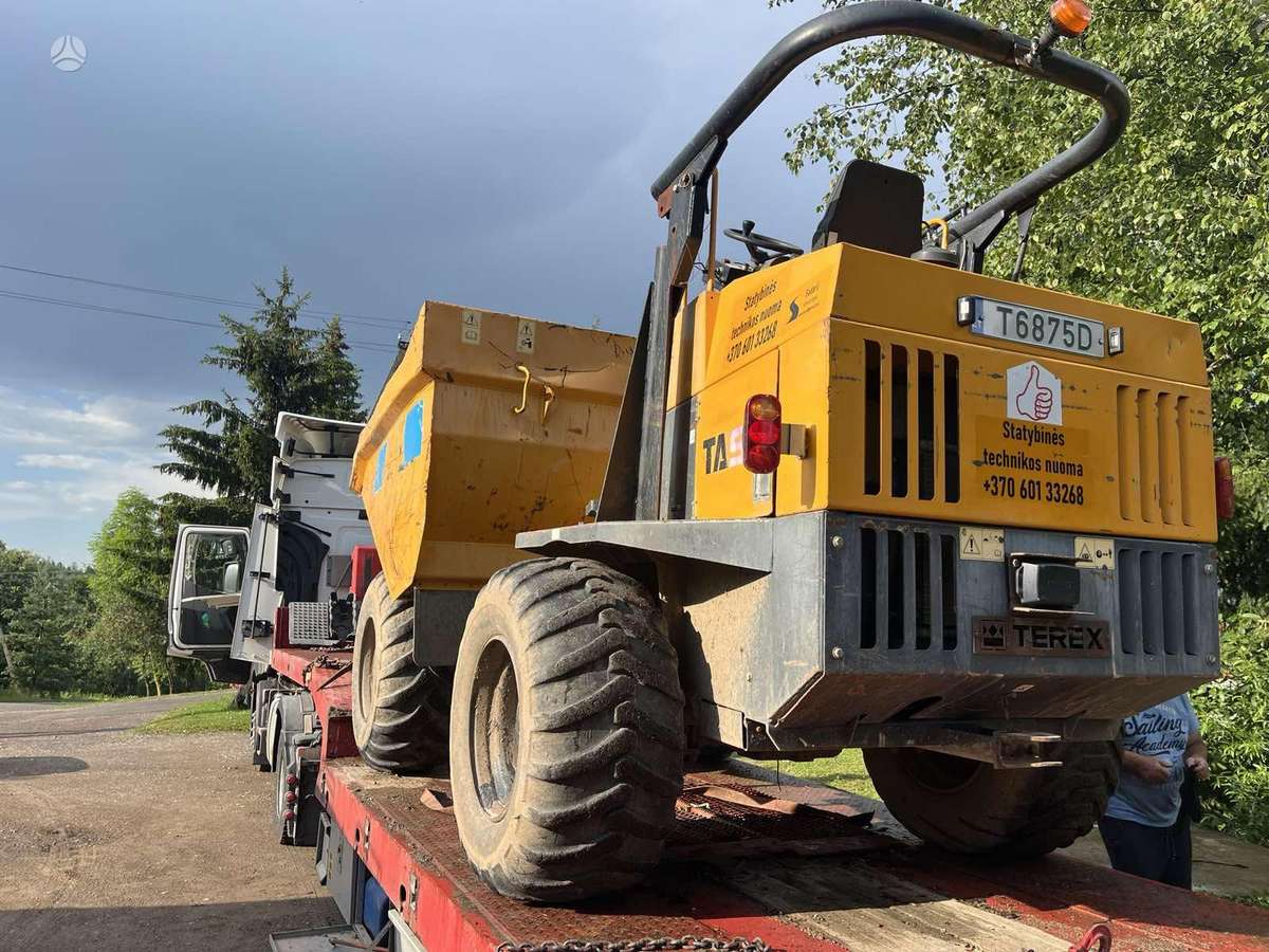 Terex TA9, прокат строительного транспорта