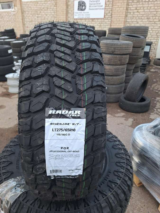 Radar, all-season 275/65 R18