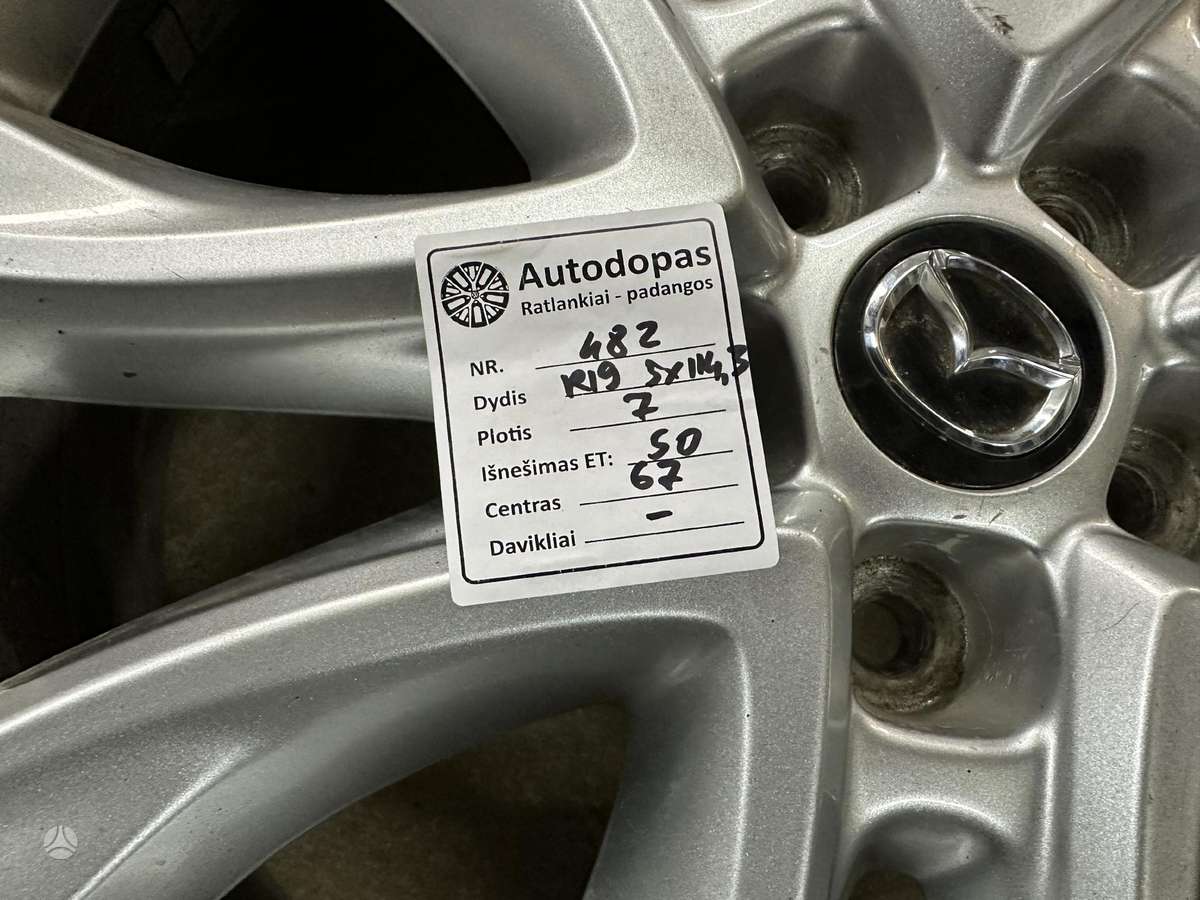 Mazda, vieglmetāla, R19