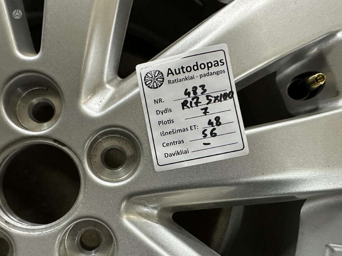 Subaru, light alloy, R17