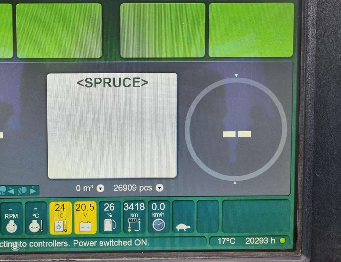 John Deere 1270E, харвестеры