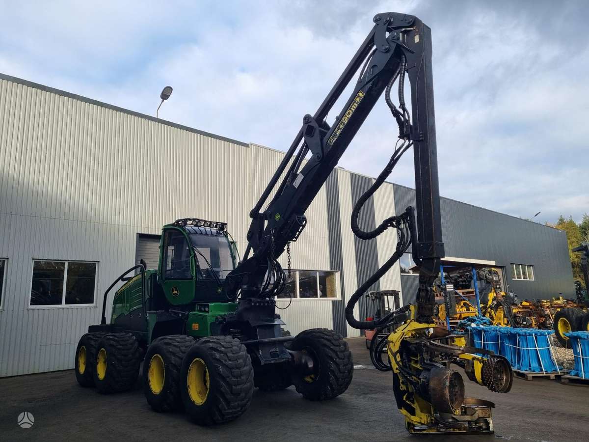 John Deere 1270E, харвестеры
