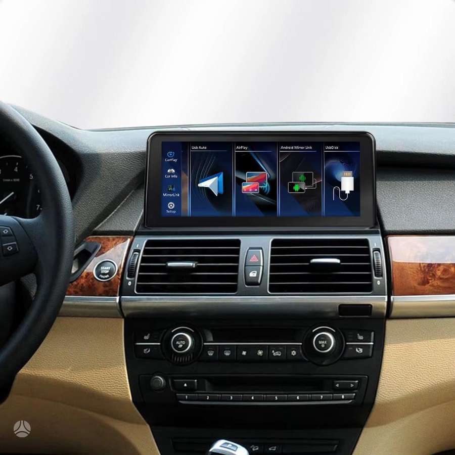 BMW E60 E90 E70 F15 F16 android multimedija, multimedia and navigation
