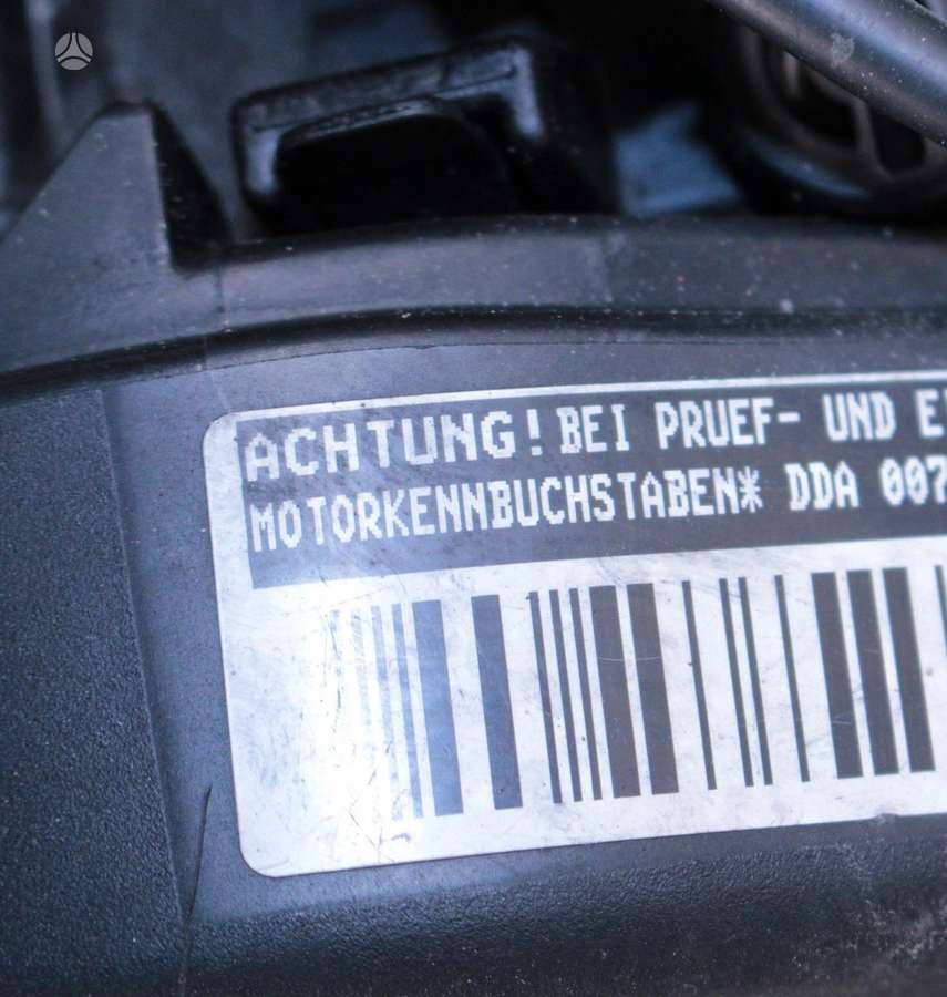 Volkswagen Passat, DDA, Variklis dda