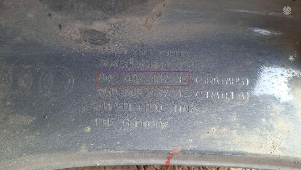 Audi RS 4, 8W0807437BE, Cen29352