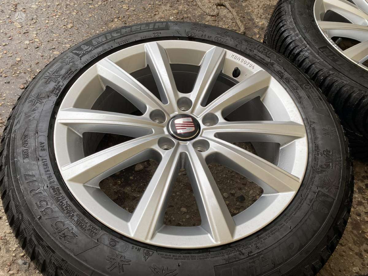 Seat ATECA / LEON - 7J, ET45, легкосплавные , R17