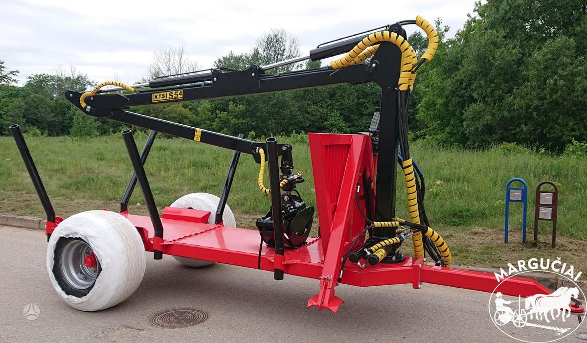 K.T.S Puspriekabės miškui, manipulia, forestry trailers (self-loading)