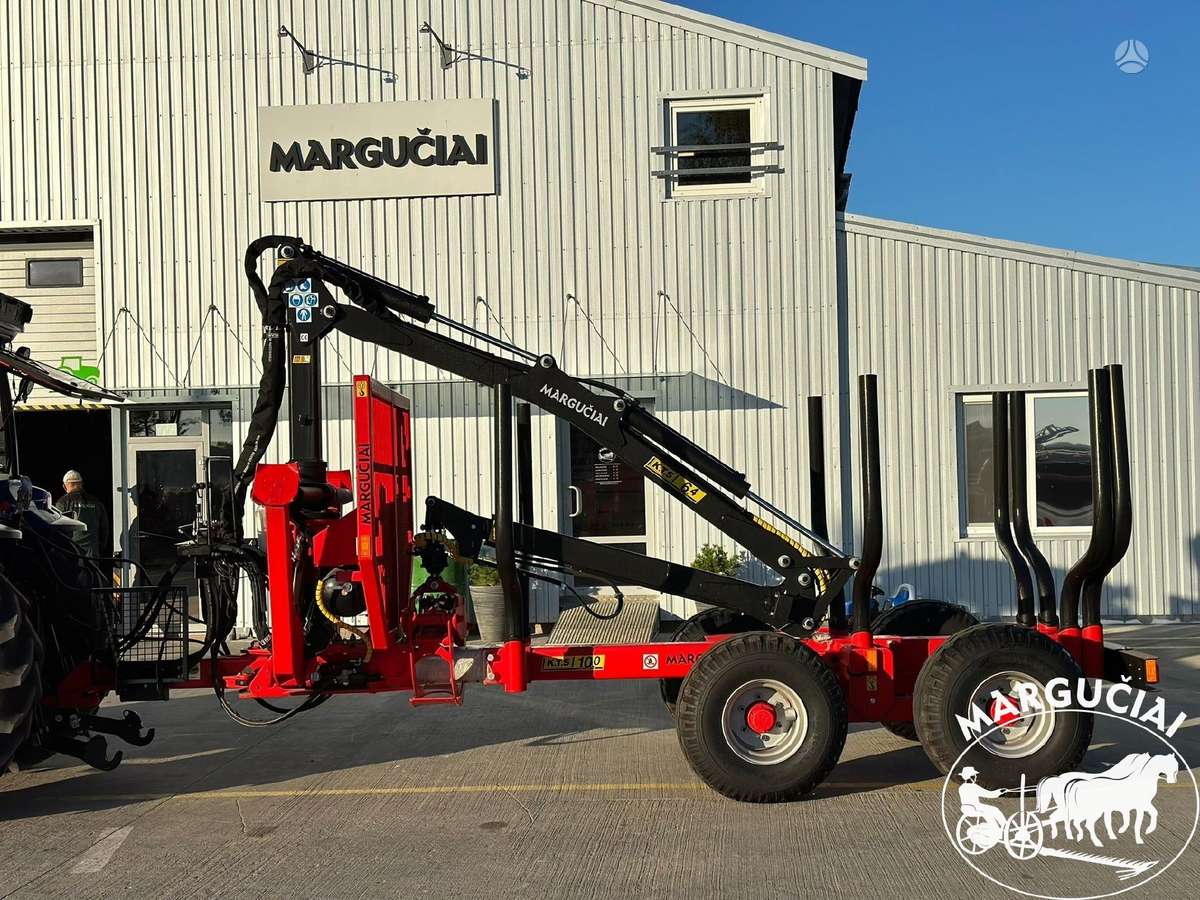 K.T.S Puspriekabės miškui, manipulia, forestry trailers (self-loading)
