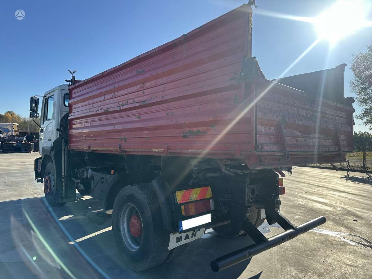 MAN 19-293, dumpers with crane